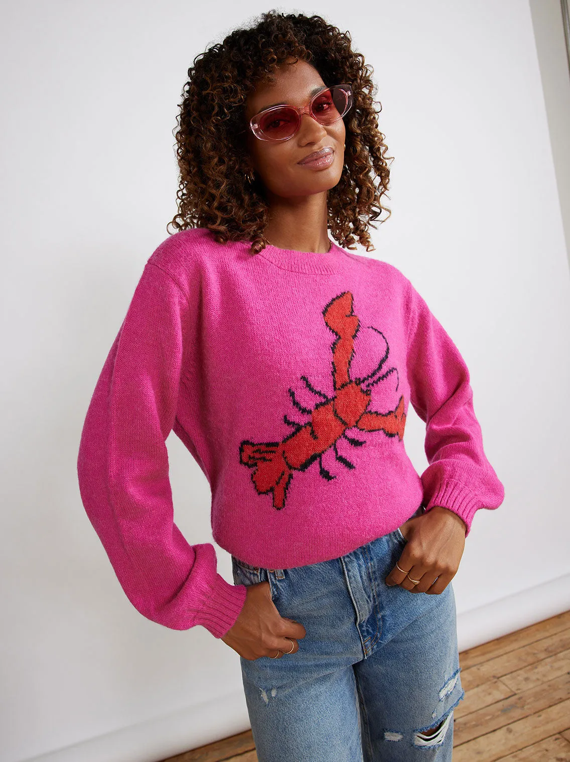 Rowan Lobster Knit Sweater sold by KITRI Studio product image thumbnail 3