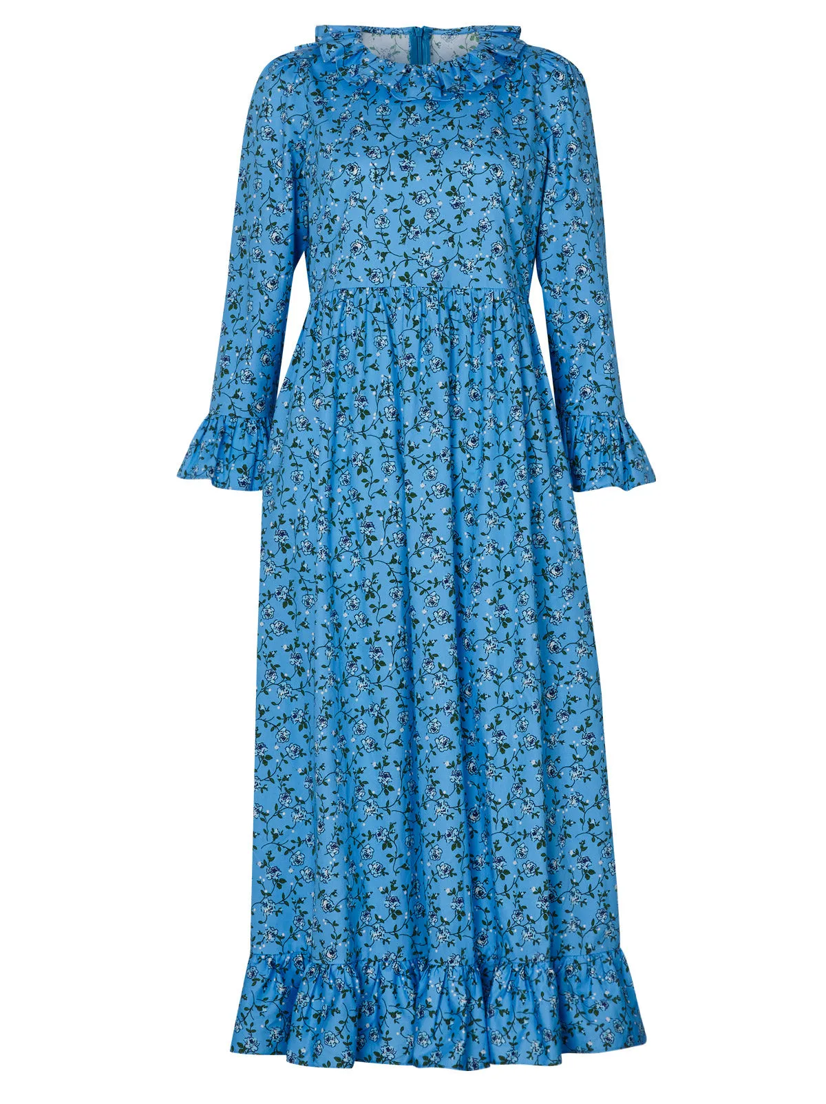 Carrie Frill Neck Cotton Dress sold by KITRI Studio product image thumbnail 5