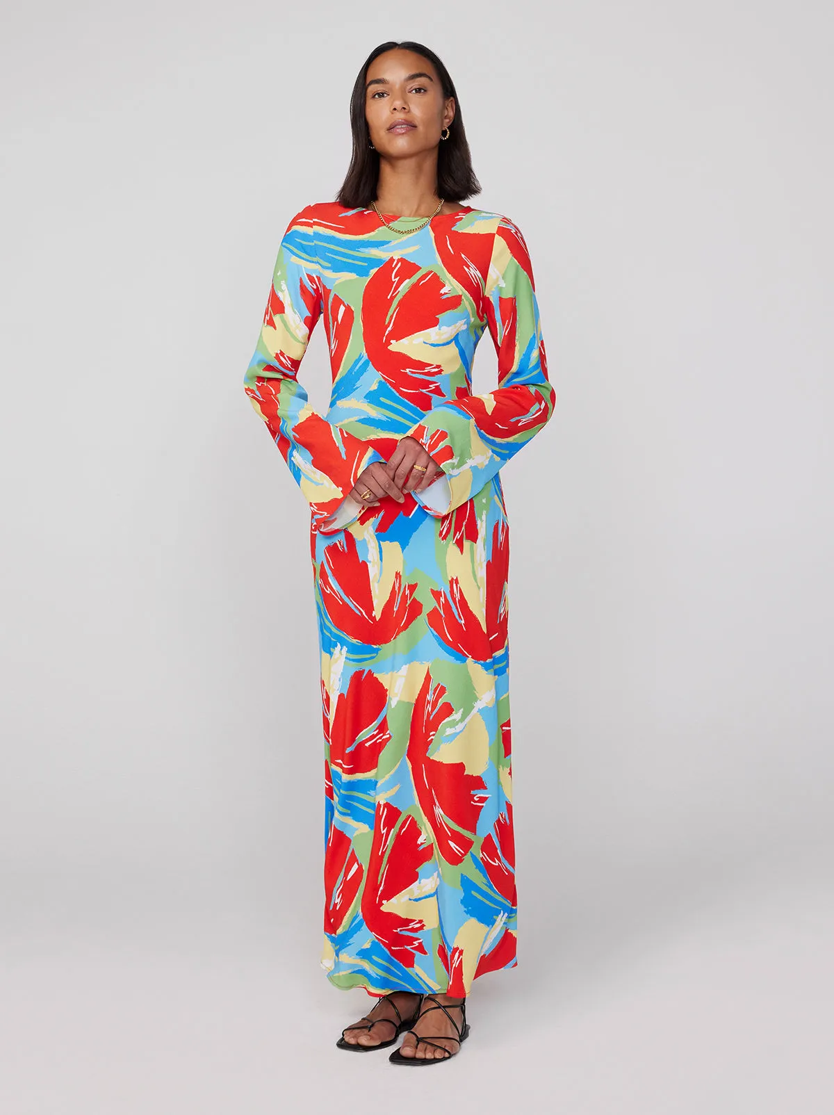 Keira Abstract Print Dress sold by KITRI Studio product image thumbnail 2