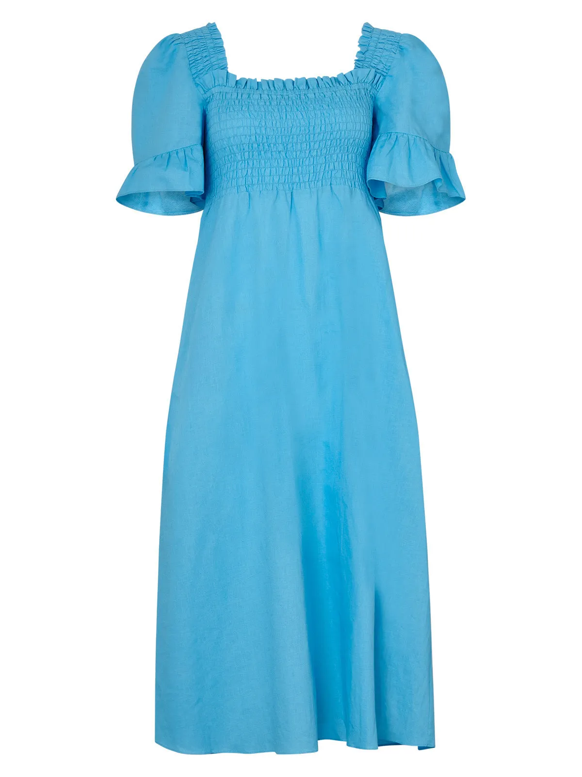 Arabella Azure Blue Midi Dress sold by KITRI Studio product image thumbnail 4