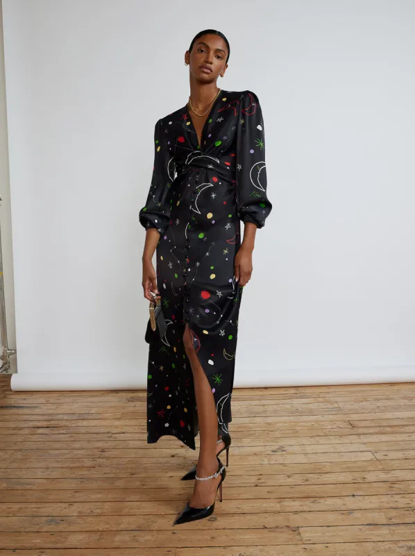 Aurora Moon And Star Maxi Dress sold by KITRI Studio