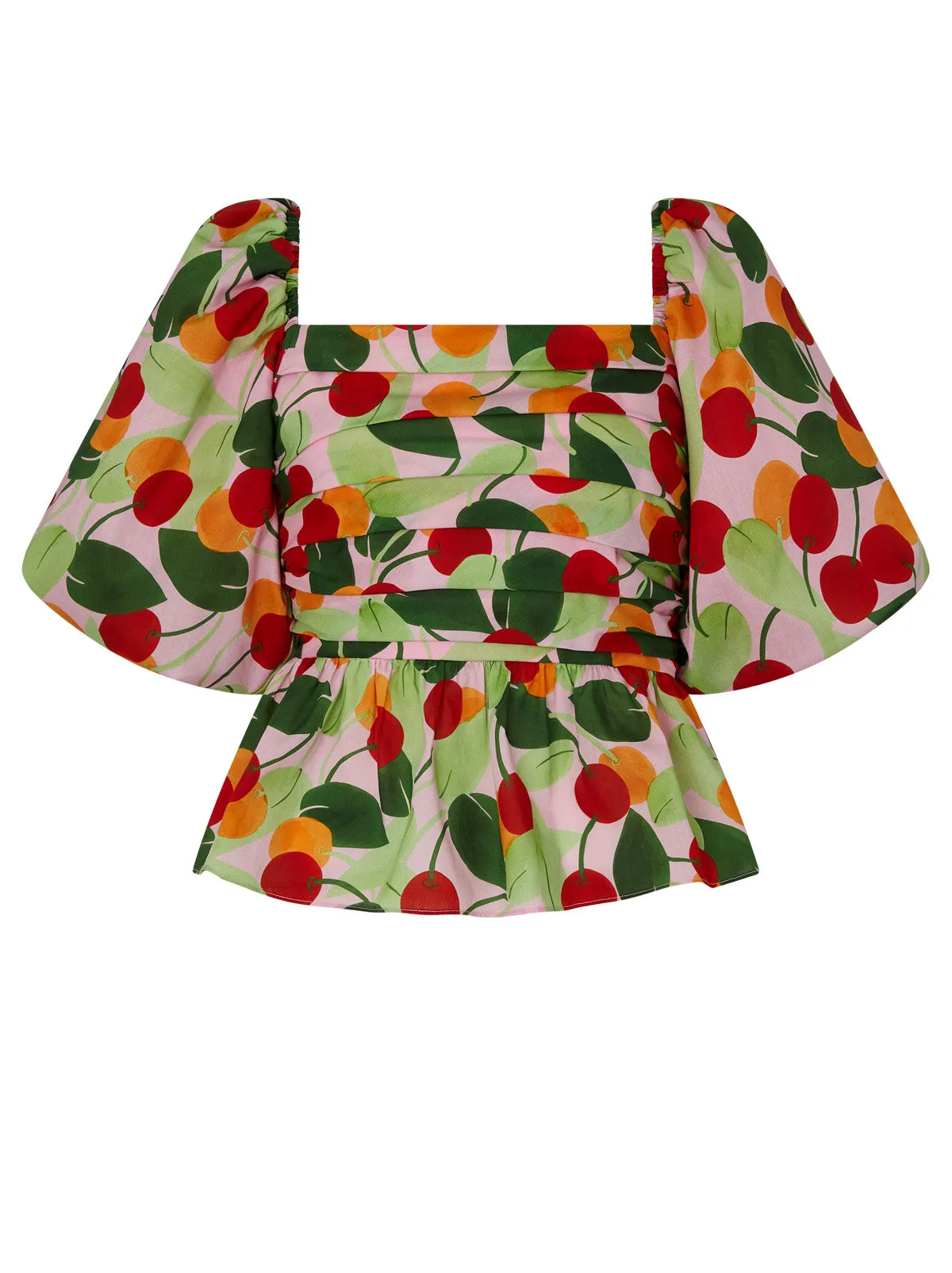 Lois Multi Cherry Top sold by KITRI Studio product image thumbnail 4