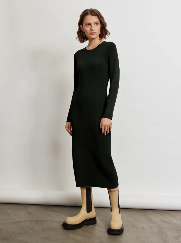 Monica Ribbed Knit Dress sold by KITRI Studio