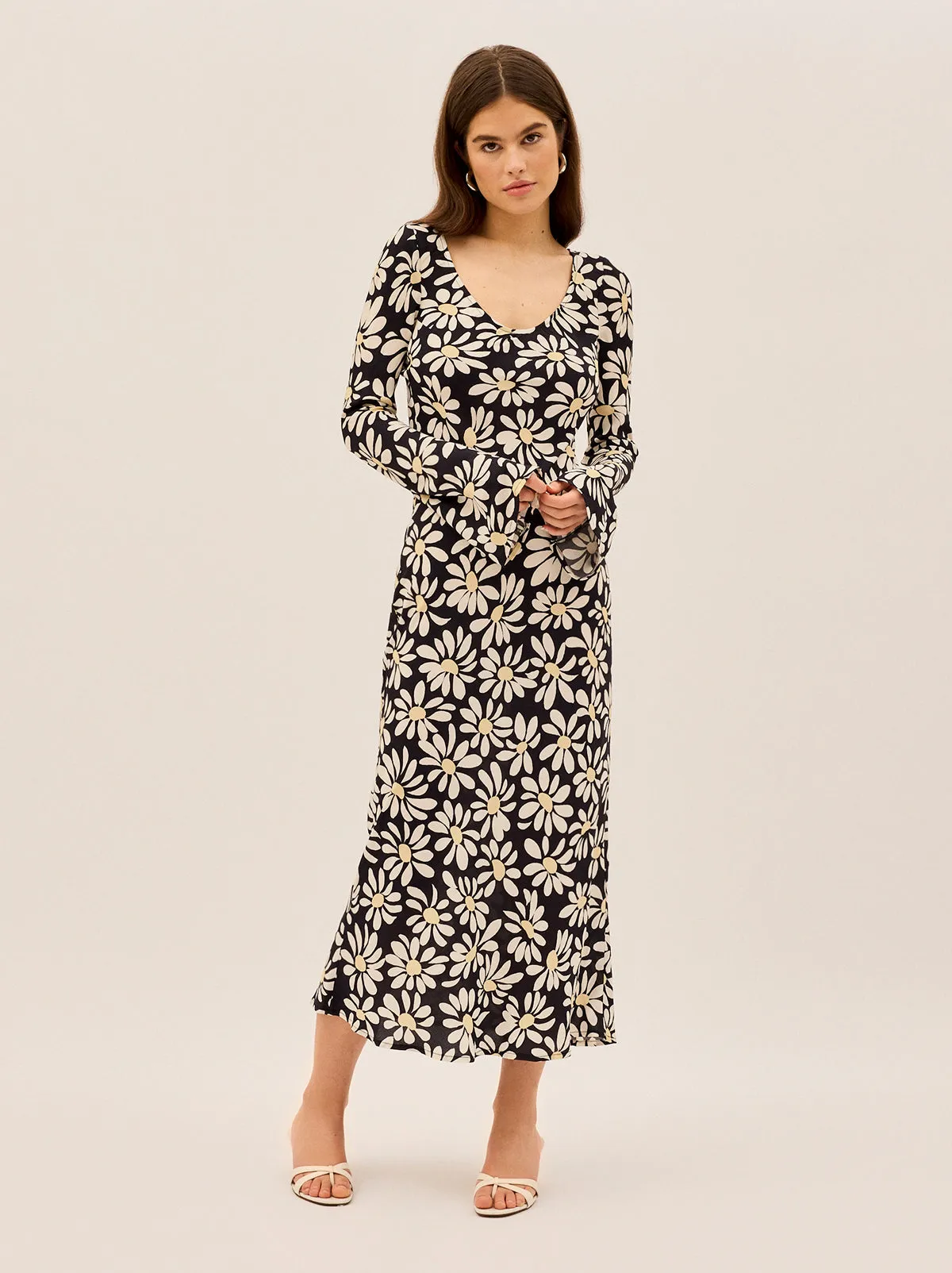Gia Daisy Print Dress sold by KITRI Studio product image thumbnail 2