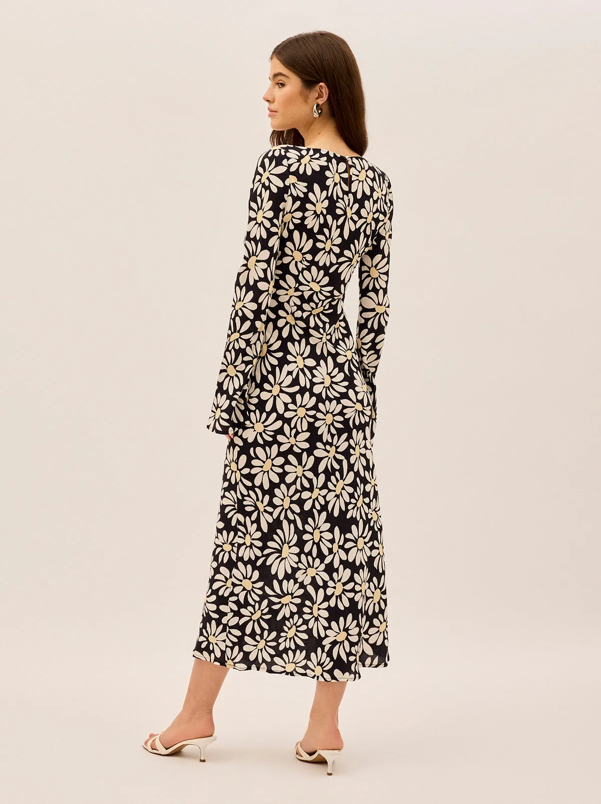 Gia Daisy Print Dress sold by KITRI Studio product image thumbnail 5