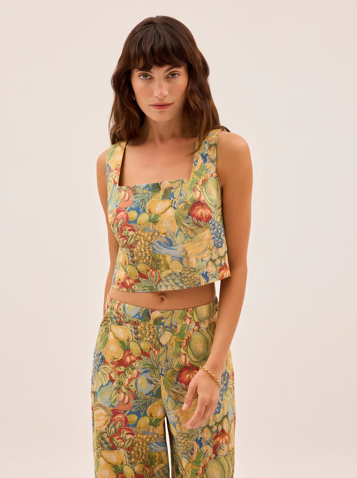 Maeve Fruit Print Top sold by KITRI Studio