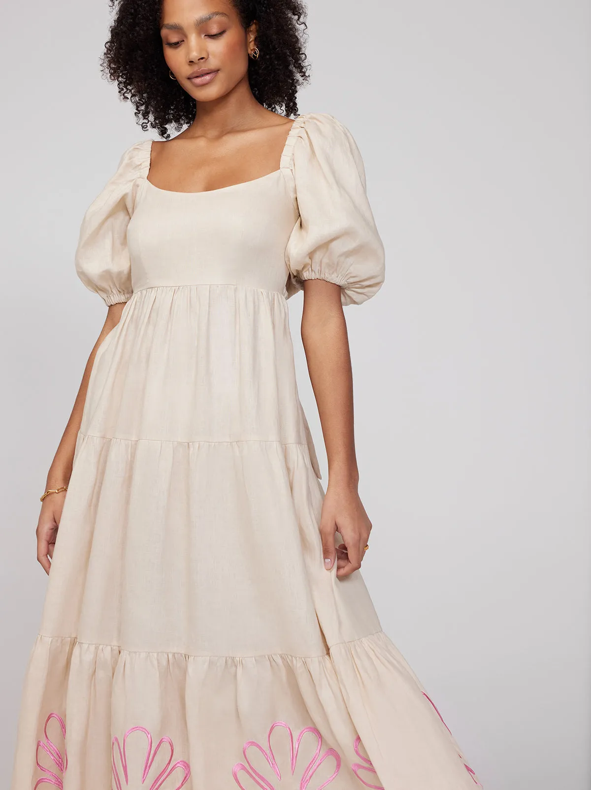 Gianna Embroidered Maxi Dress sold by KITRI Studio product image thumbnail 2