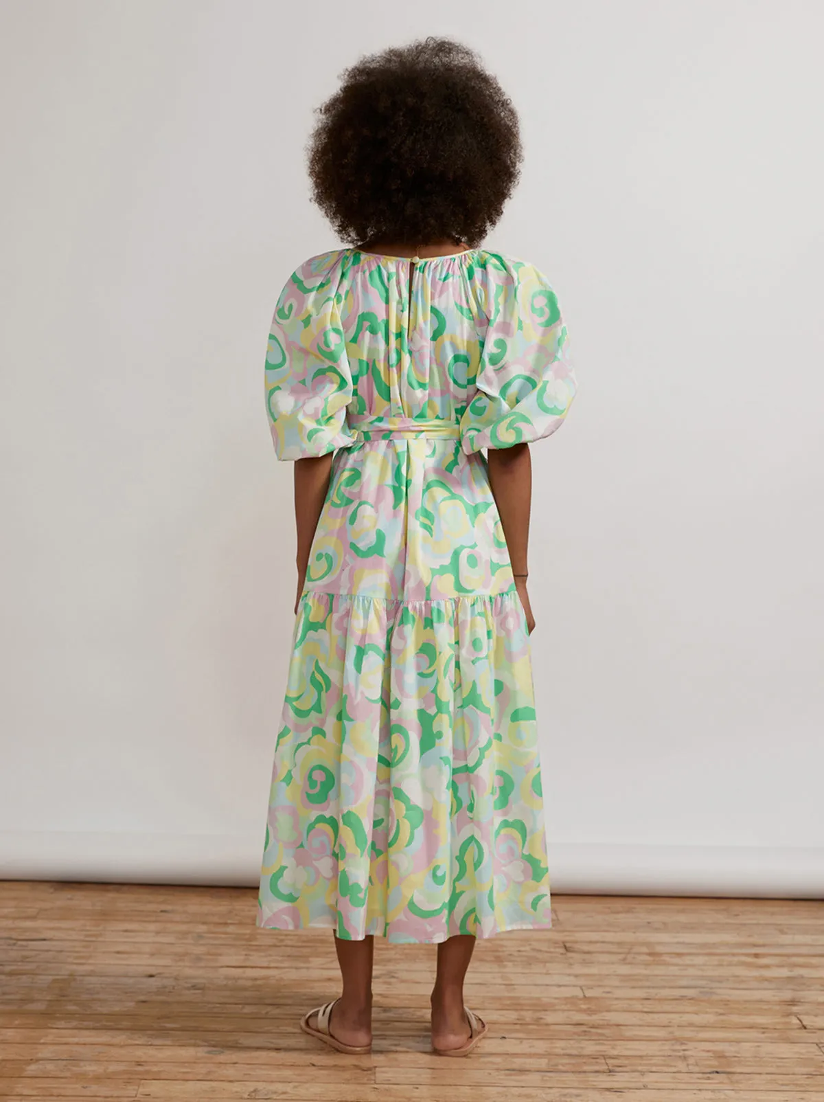 Titania Multi Floral Swirl Dress sold by KITRI Studio product image thumbnail 4