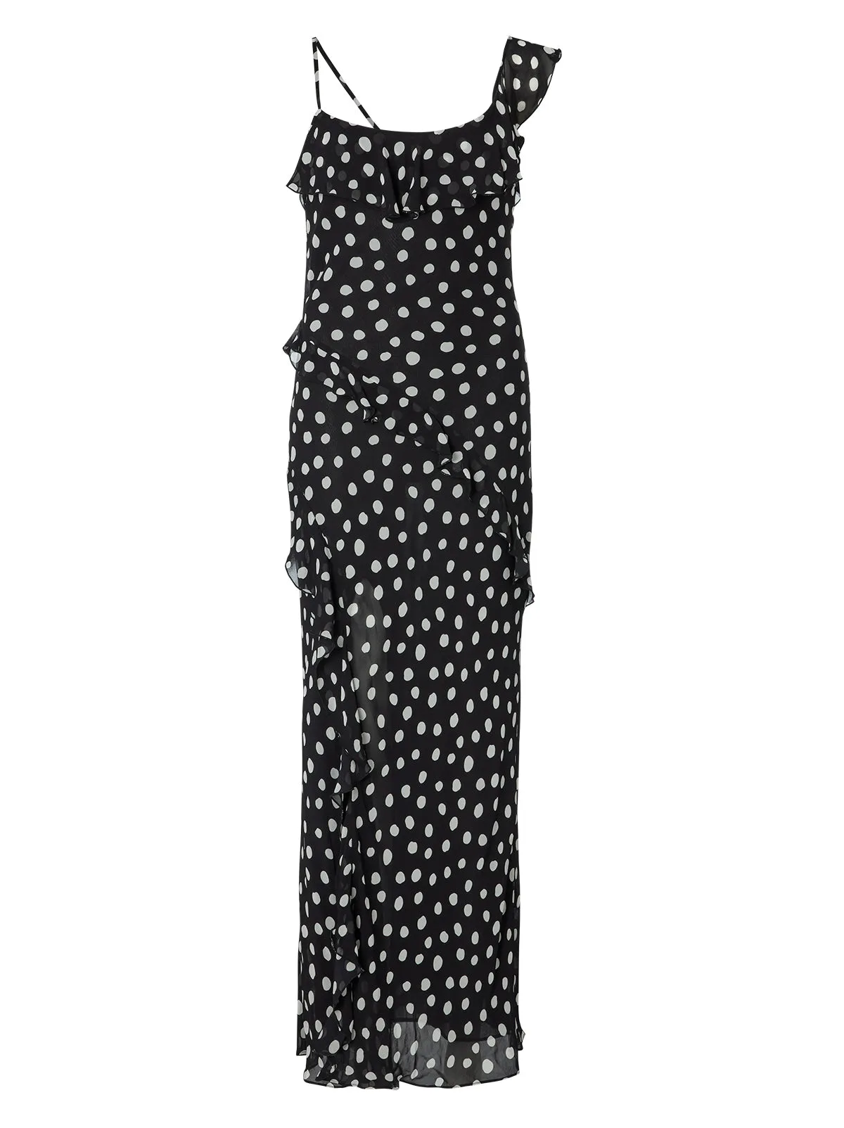 Delphina Black Polka Dot Dress sold by KITRI Studio product image thumbnail 5