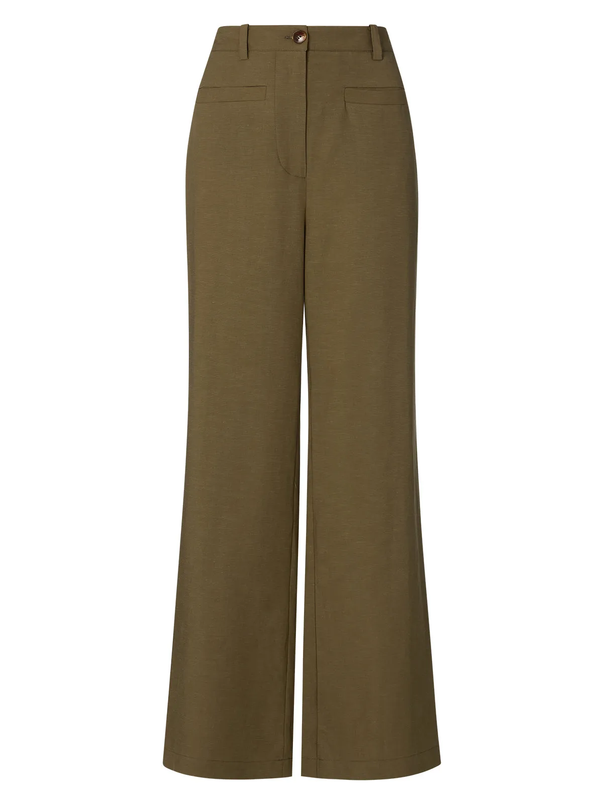 Ada Khaki Tailored Trousers sold by KITRI Studio product image thumbnail 3