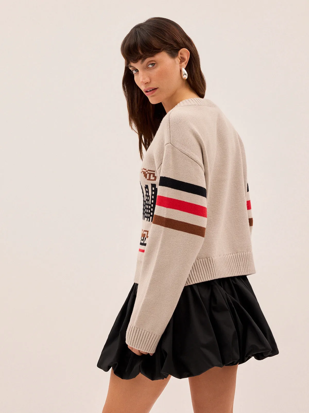 Noa City Intarsia Knit Jumper sold by KITRI Studio product image thumbnail 5