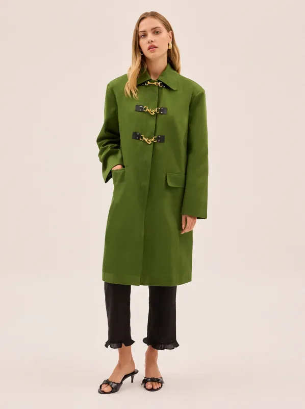 Marianne Green Car Coat made by KITRI Studio