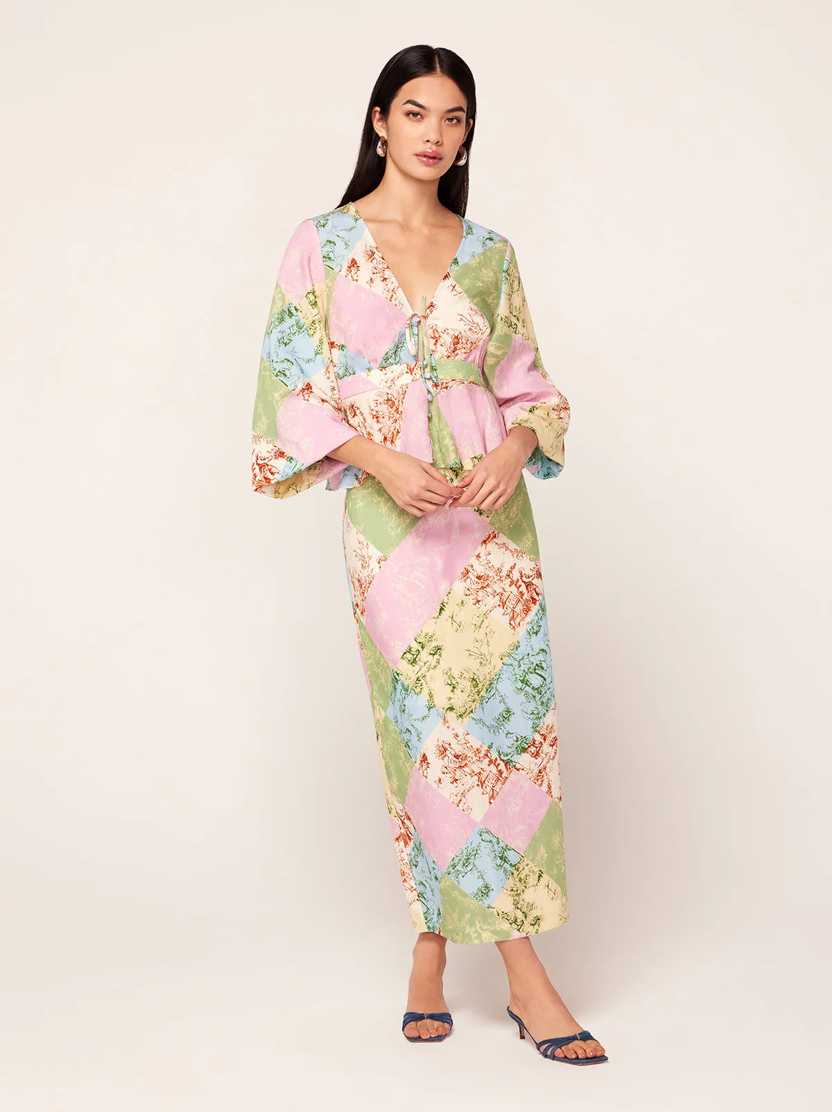 Laurel Patched Toile De Jouy Skirt sold by KITRI Studio product image thumbnail 2