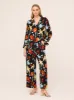 Romina Primary Floral Print Trousers sold by KITRI Studio