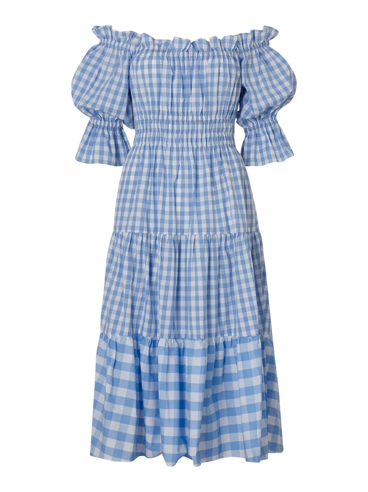 Fonteyn Blue Gingham Dress sold by KITRI Studio product image thumbnail 5