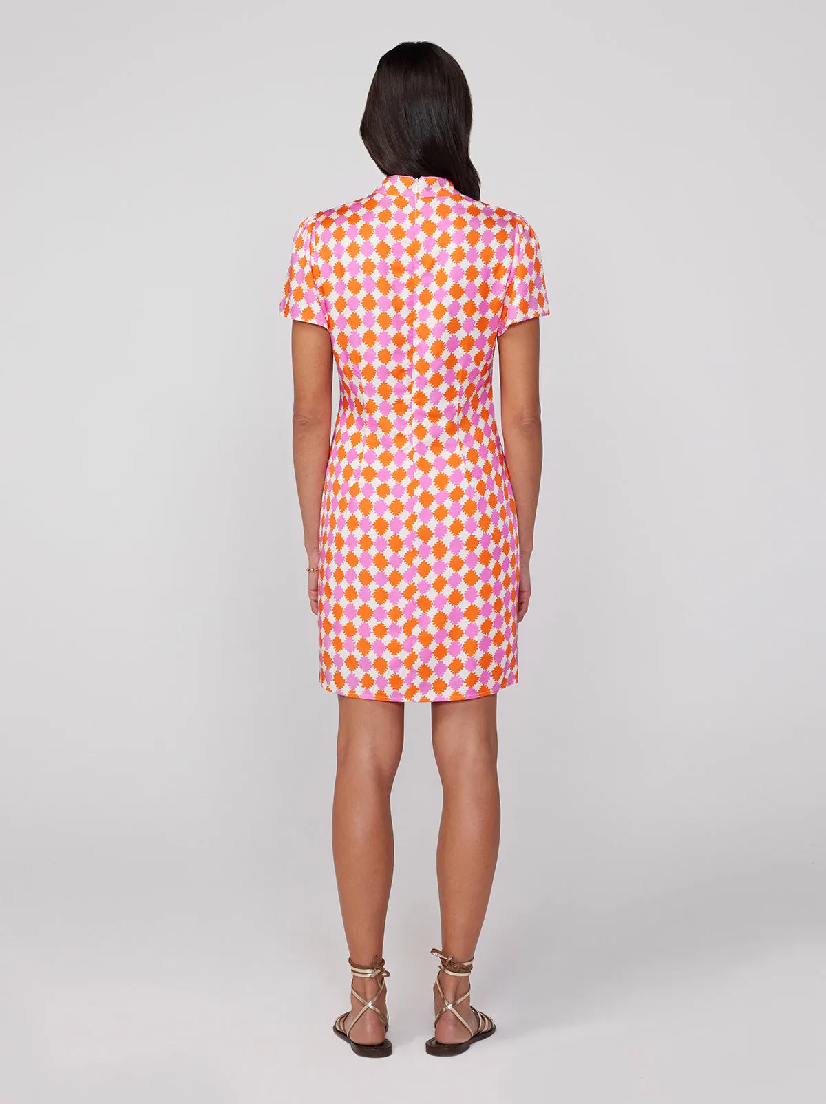 Harlow Picnic Check Mini Dress sold by KITRI Studio product image thumbnail 2