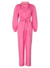 Remi Pink Cotton Jumpsuit sold by KITRI Studio
