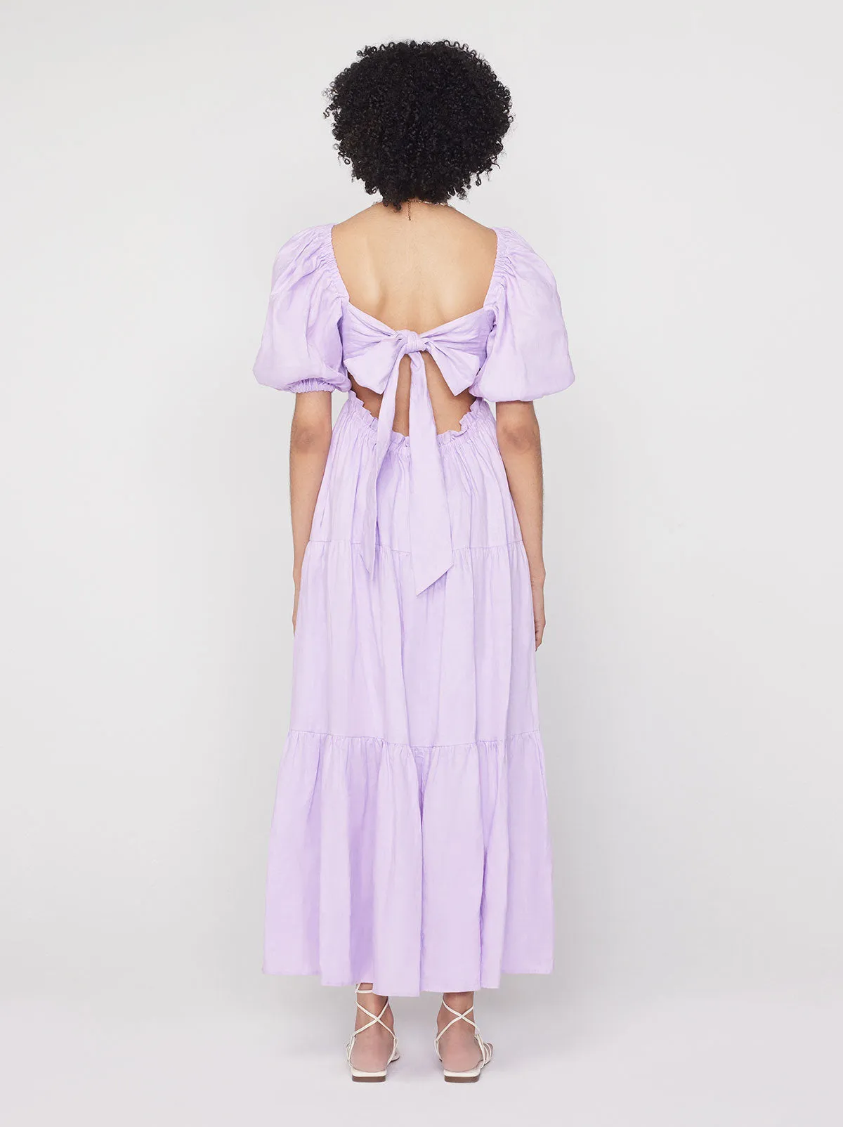 Gianna Lilac Maxi Dress sold by KITRI Studio product image thumbnail 4