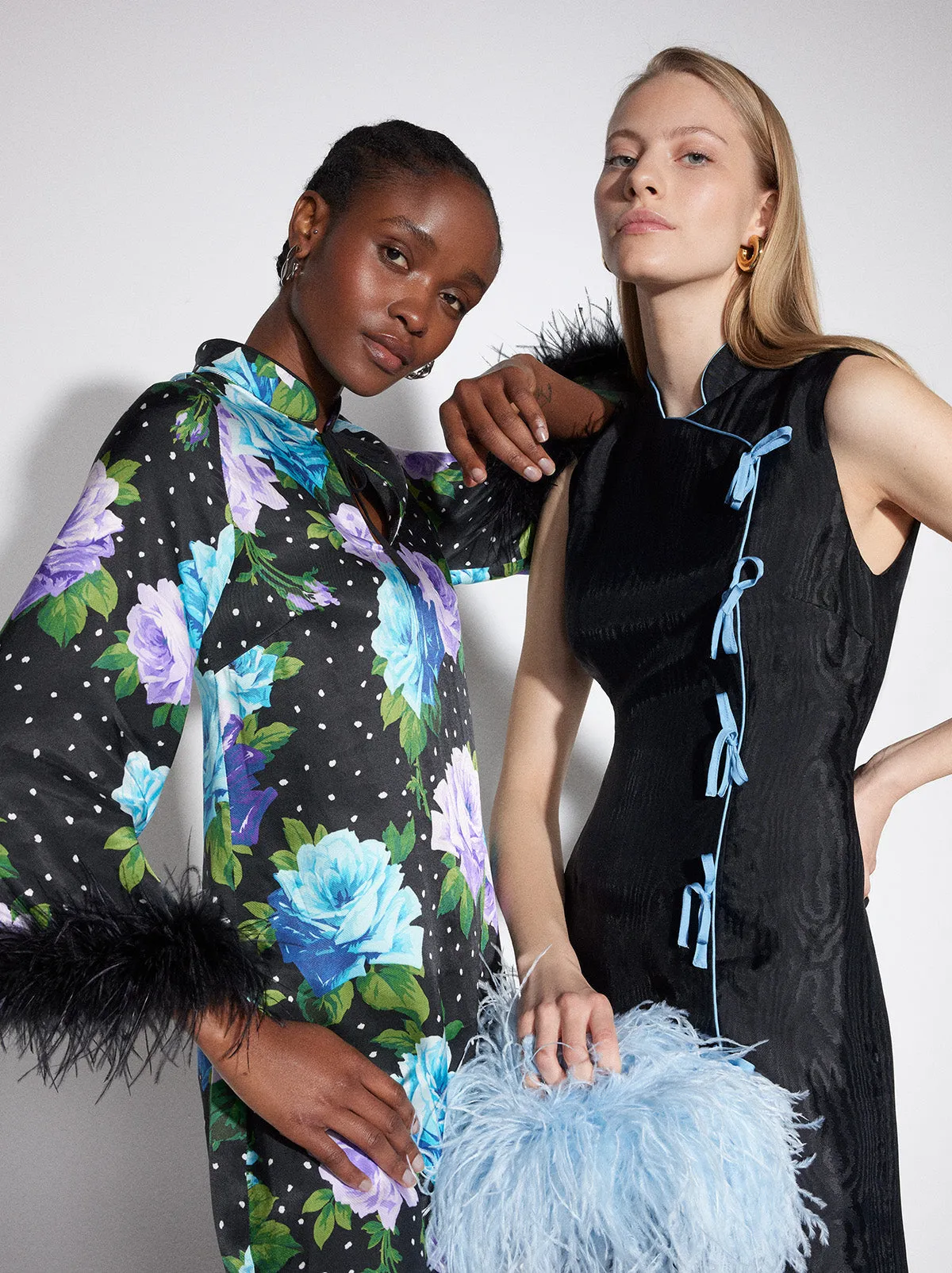 Aubrey Black Mini Dress sold by KITRI Studio product image thumbnail 5