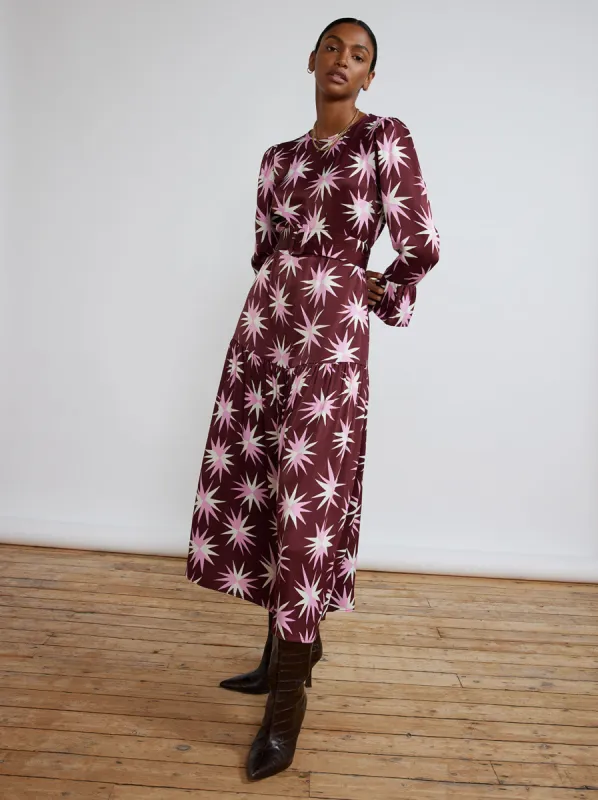 Luna Star Midi Dress made by KITRI Studio
