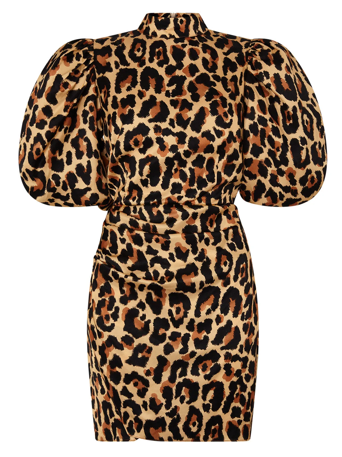 Maisie Leopard Print Mini Dress sold by KITRI Studio product image thumbnail 4
