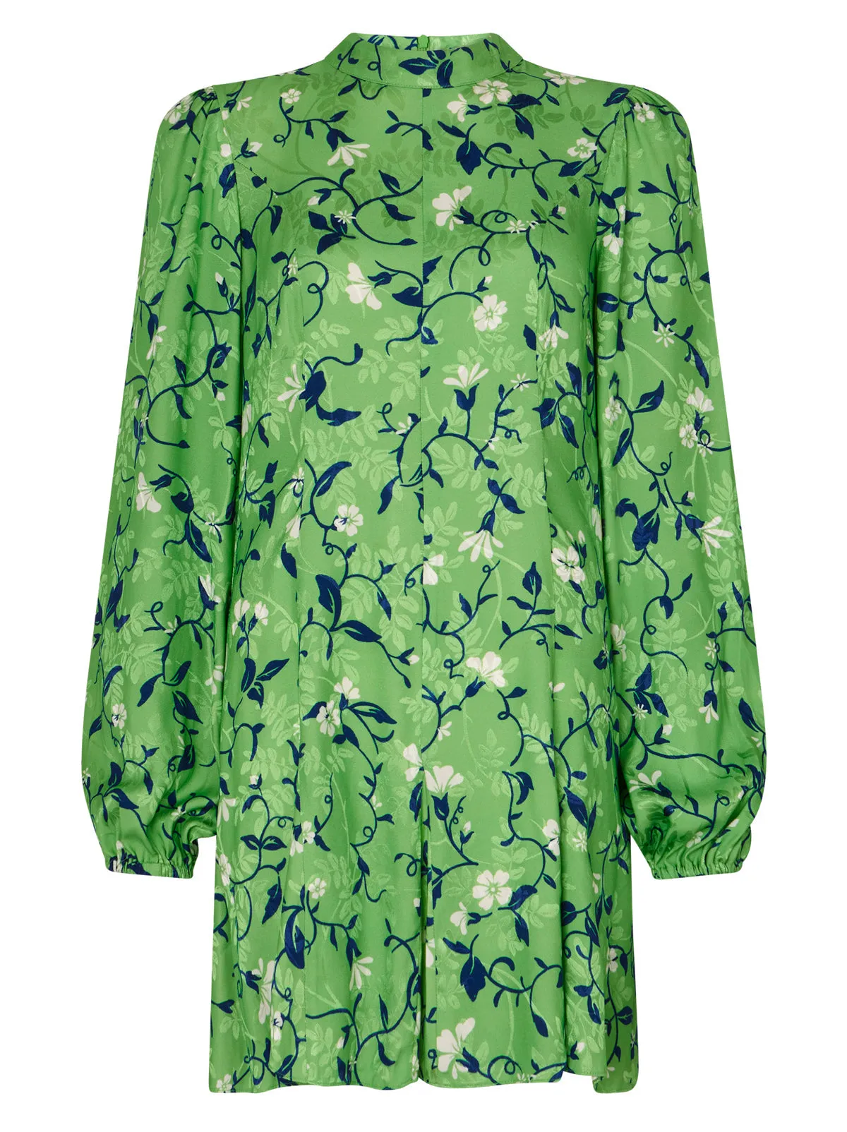 Doretta Green Vine Print Mini Dress sold by KITRI Studio product image thumbnail 4