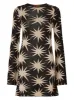Greta Star Lurex Mini Knit Dress sold by KITRI Studio