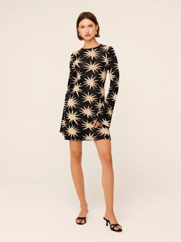 Greta Star Lurex Mini Knit Dress sold by KITRI Studio