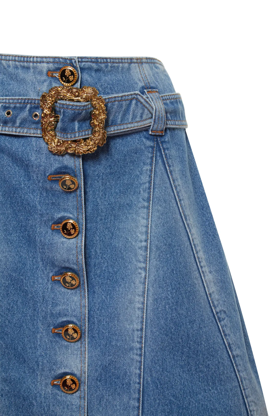 Patricia Denim Skirt sold by Cormio product image thumbnail 2