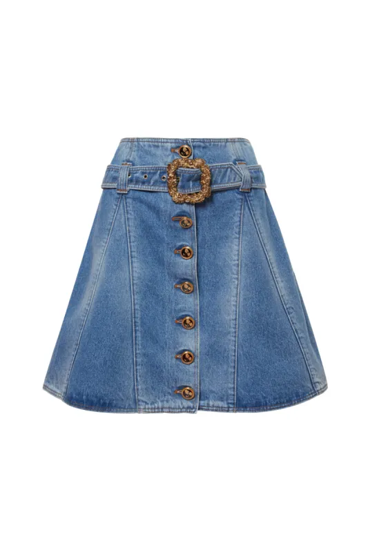 Patricia Denim Skirt sold by Cormio