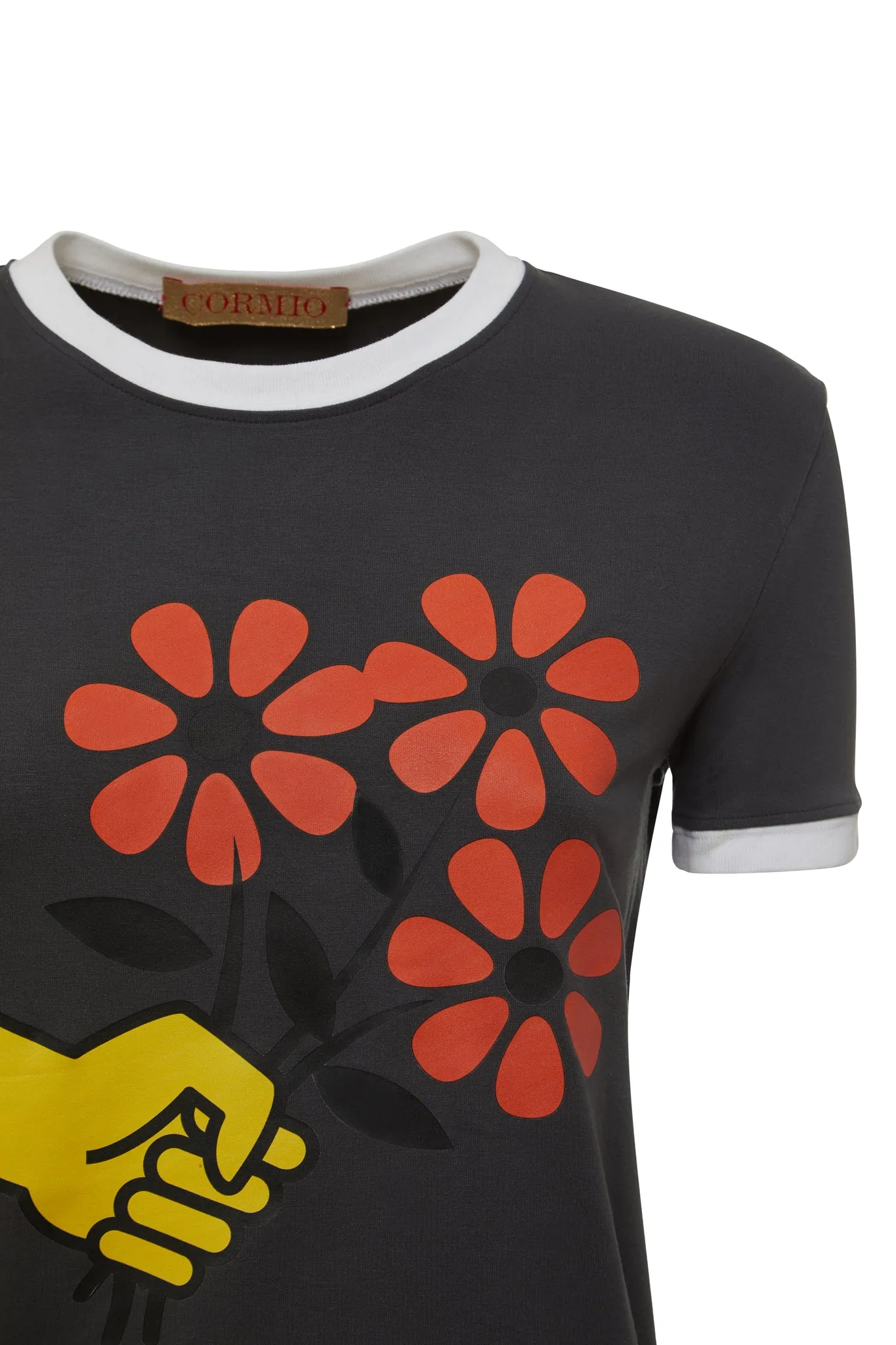 Mazzolino fiori T-Shirt sold by Cormio product image thumbnail 3
