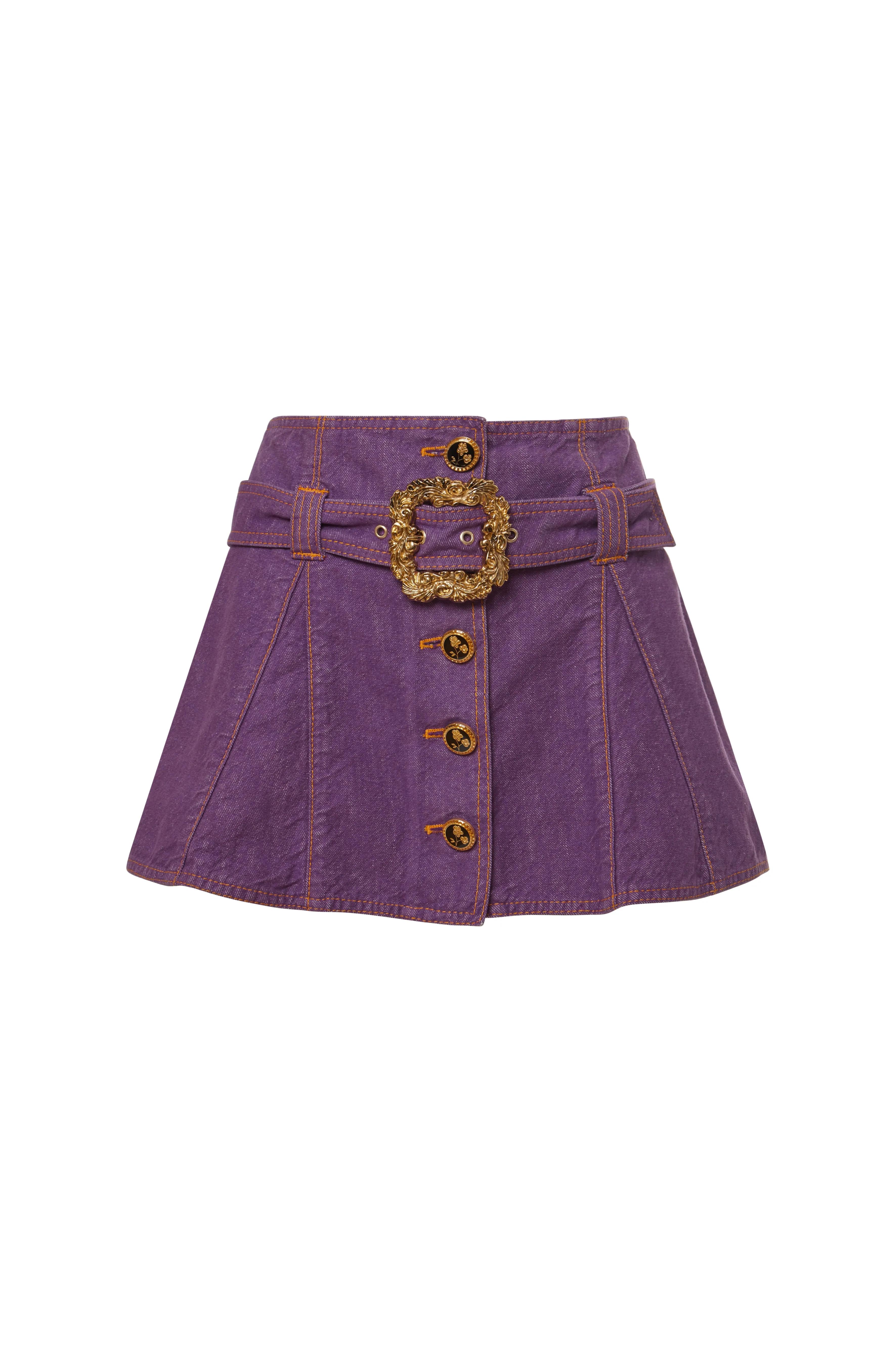 Jacqueline 2.0 denim skirt sold by Cormio