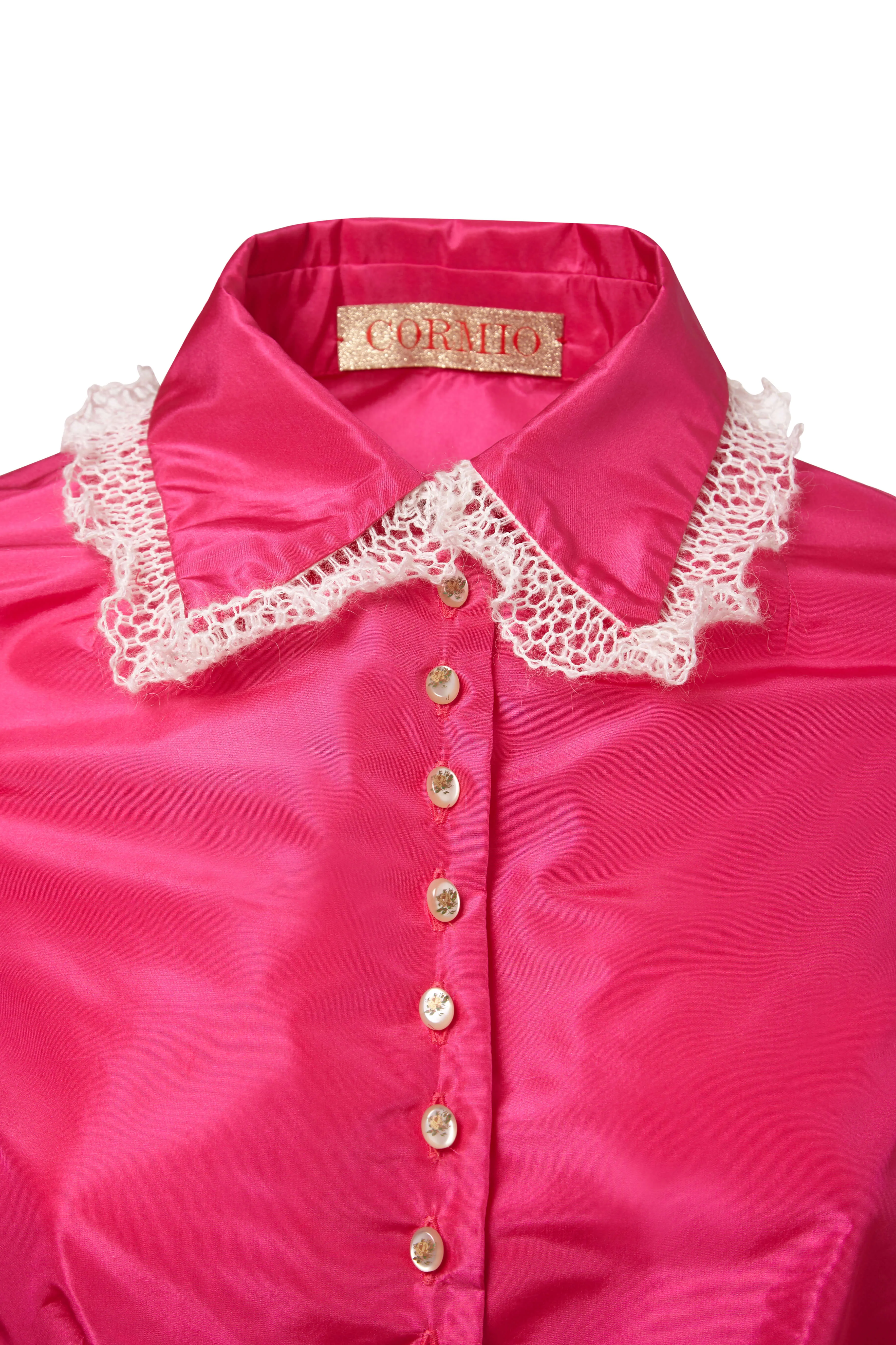 Maia Tafeta Shirt sold by Cormio product image thumbnail 3