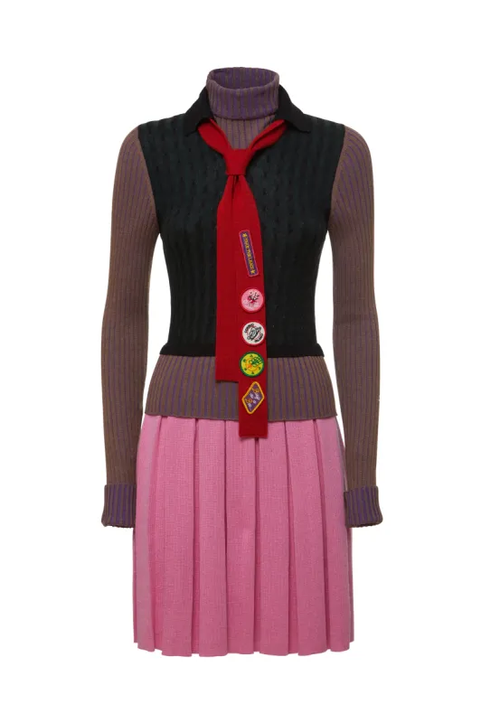 Sachiko Cashmere blend dress sold by Cormio