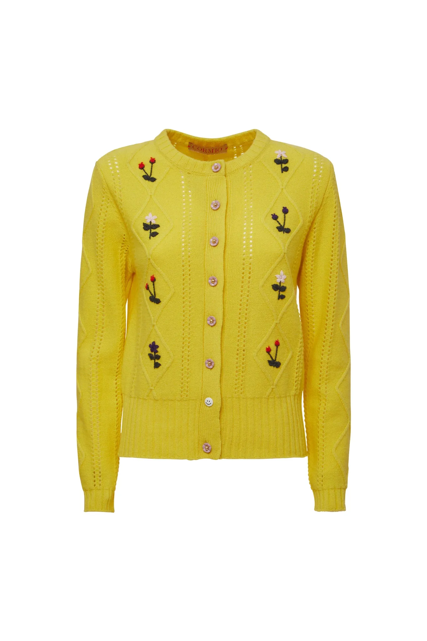 Oma wool cardigan sold by Cormio