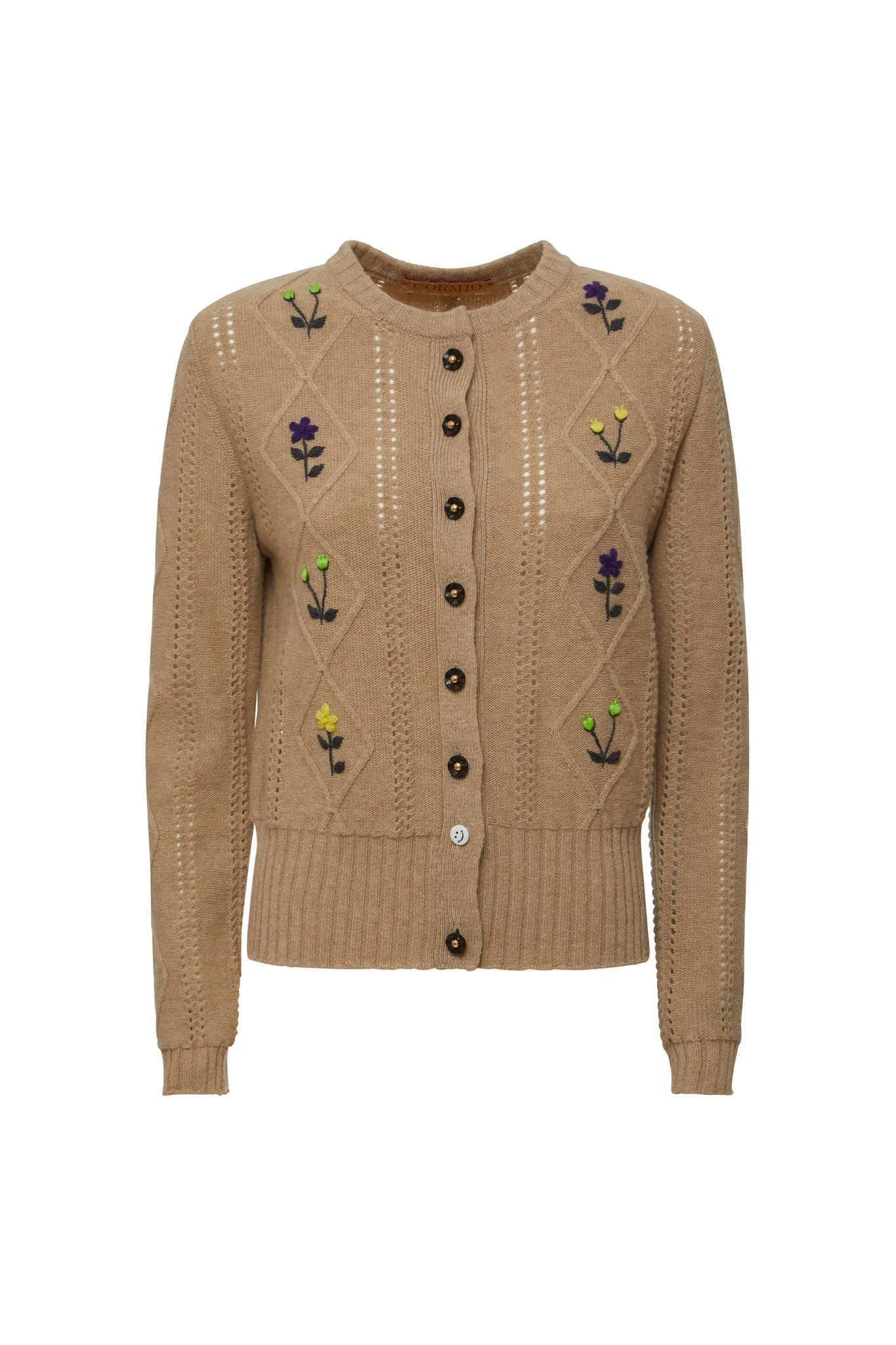 Oma wool cardigan sold by Cormio