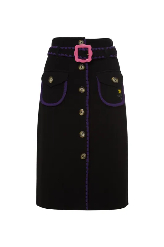 Mafalda wool skirt sold by Cormio