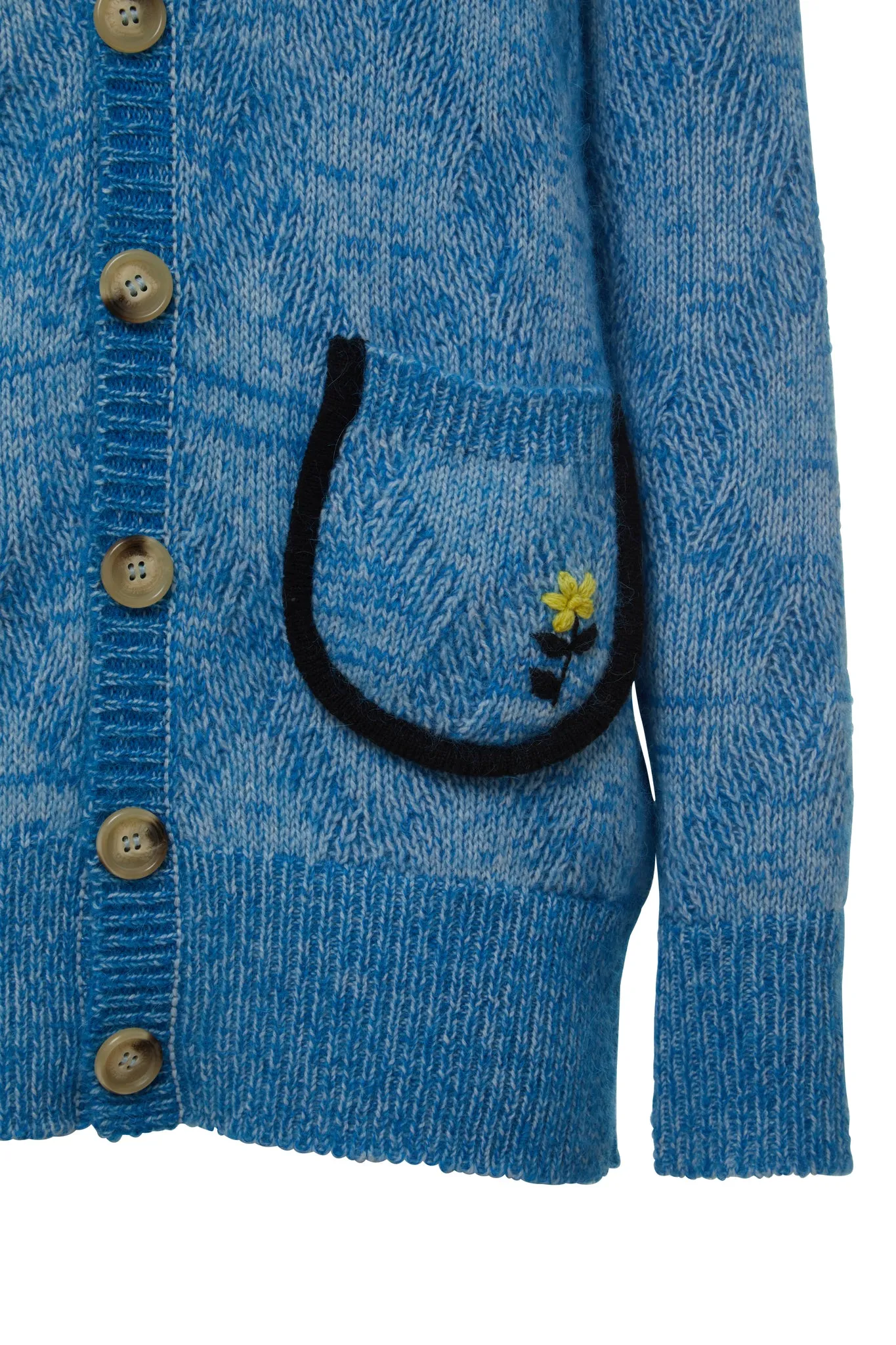Renato wool cardigan sold by Cormio product image thumbnail 2