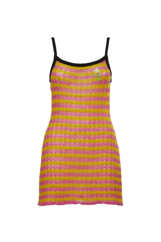Vanessa linen dress made by Cormio