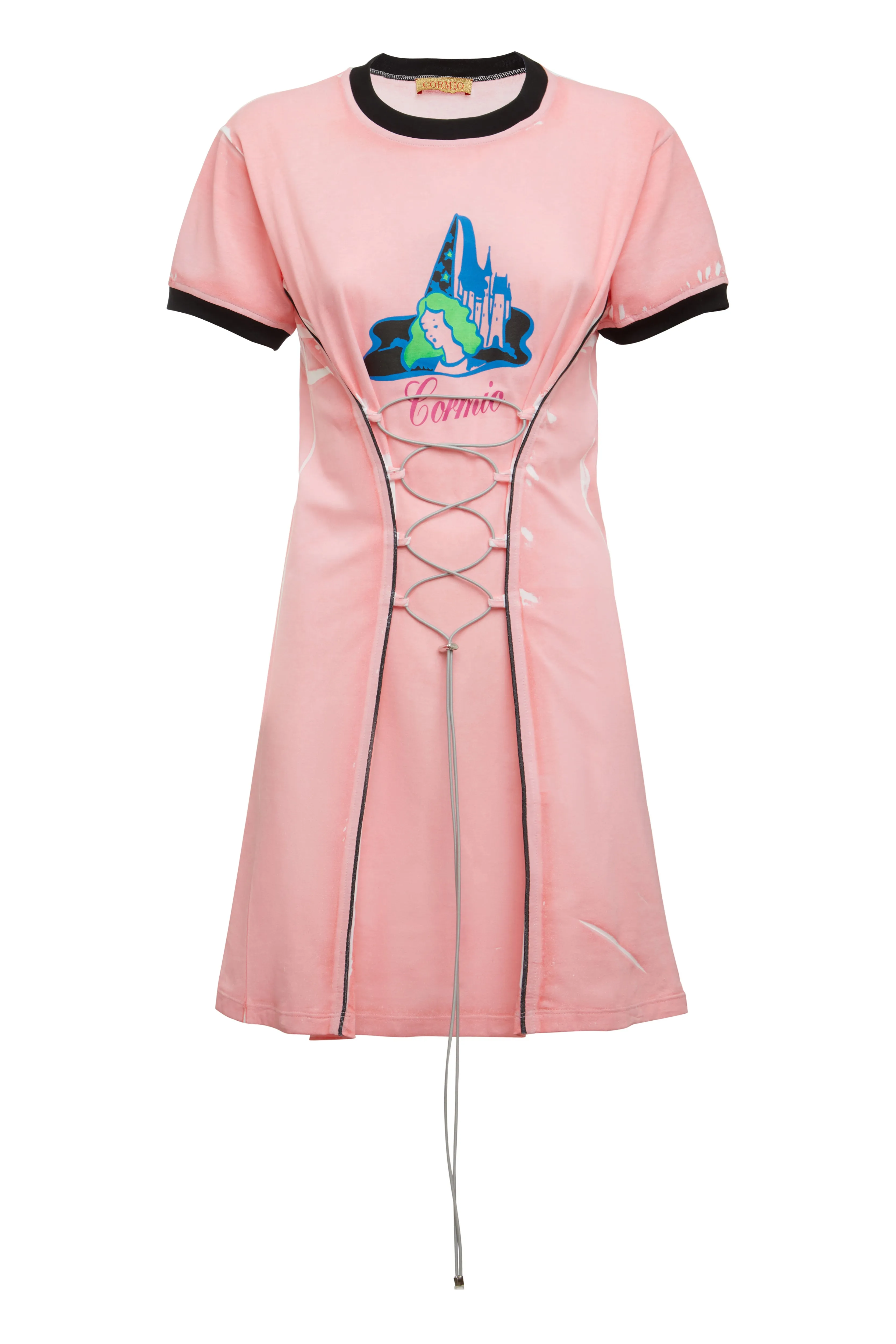 Josefine Corset T-shirt Dress sold by Cormio