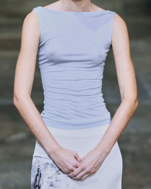 The Sabrina Top in Lyocell & Wool sold by All is a Gentle Spring