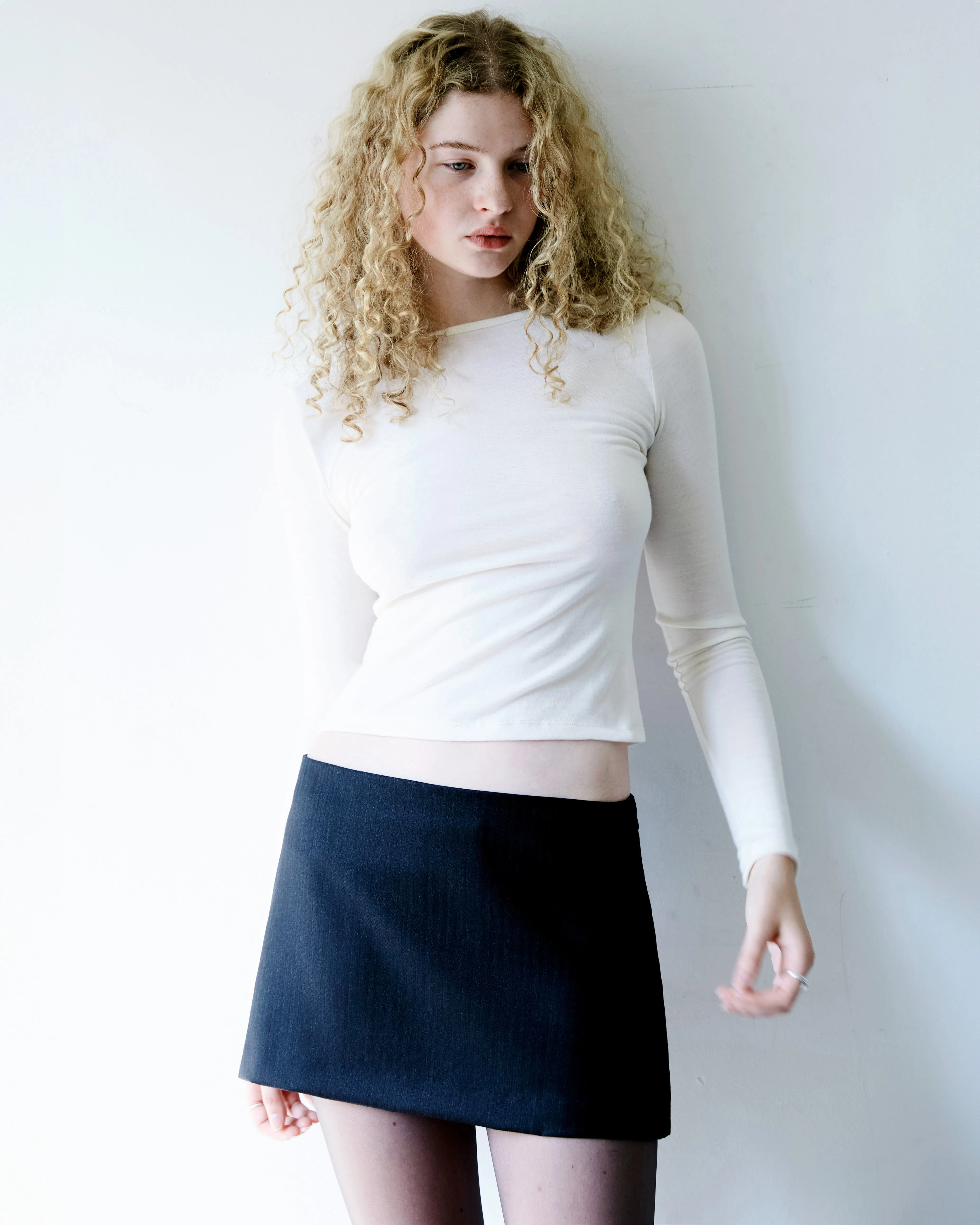 The Long Sleeve Tee in Wool sold by All is a Gentle Spring product image thumbnail 3