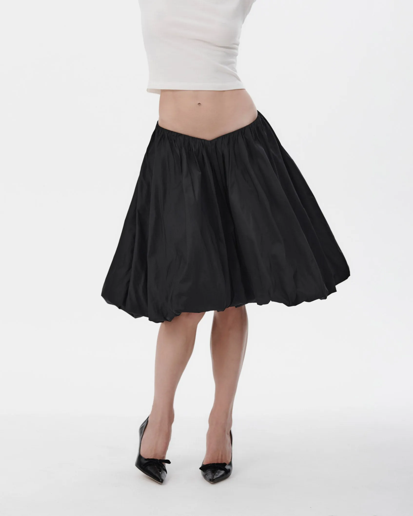 The Polonaise Skirt in Silk sold by All is a Gentle Spring product image thumbnail 2