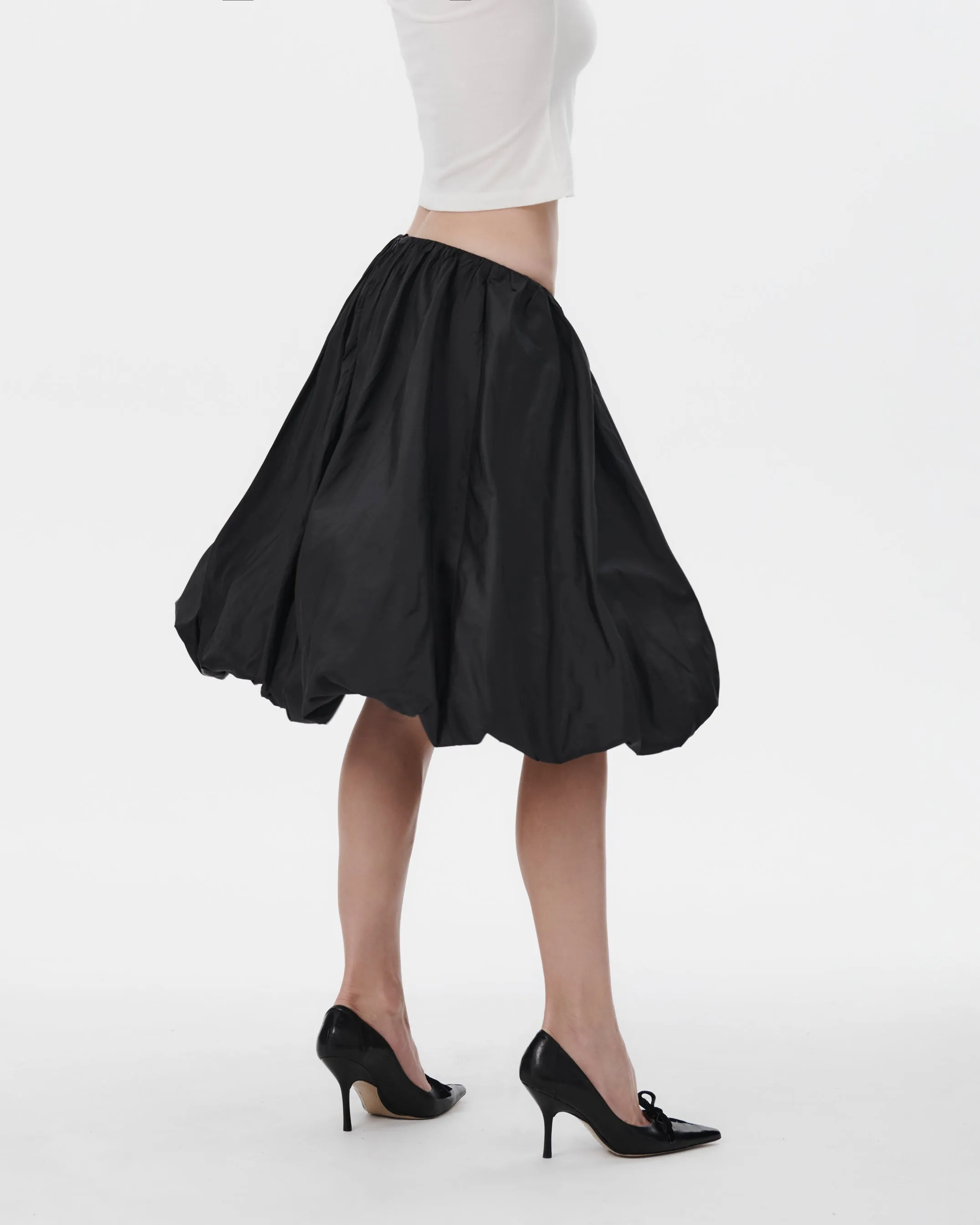 The Polonaise Skirt in Silk sold by All is a Gentle Spring product image thumbnail 3