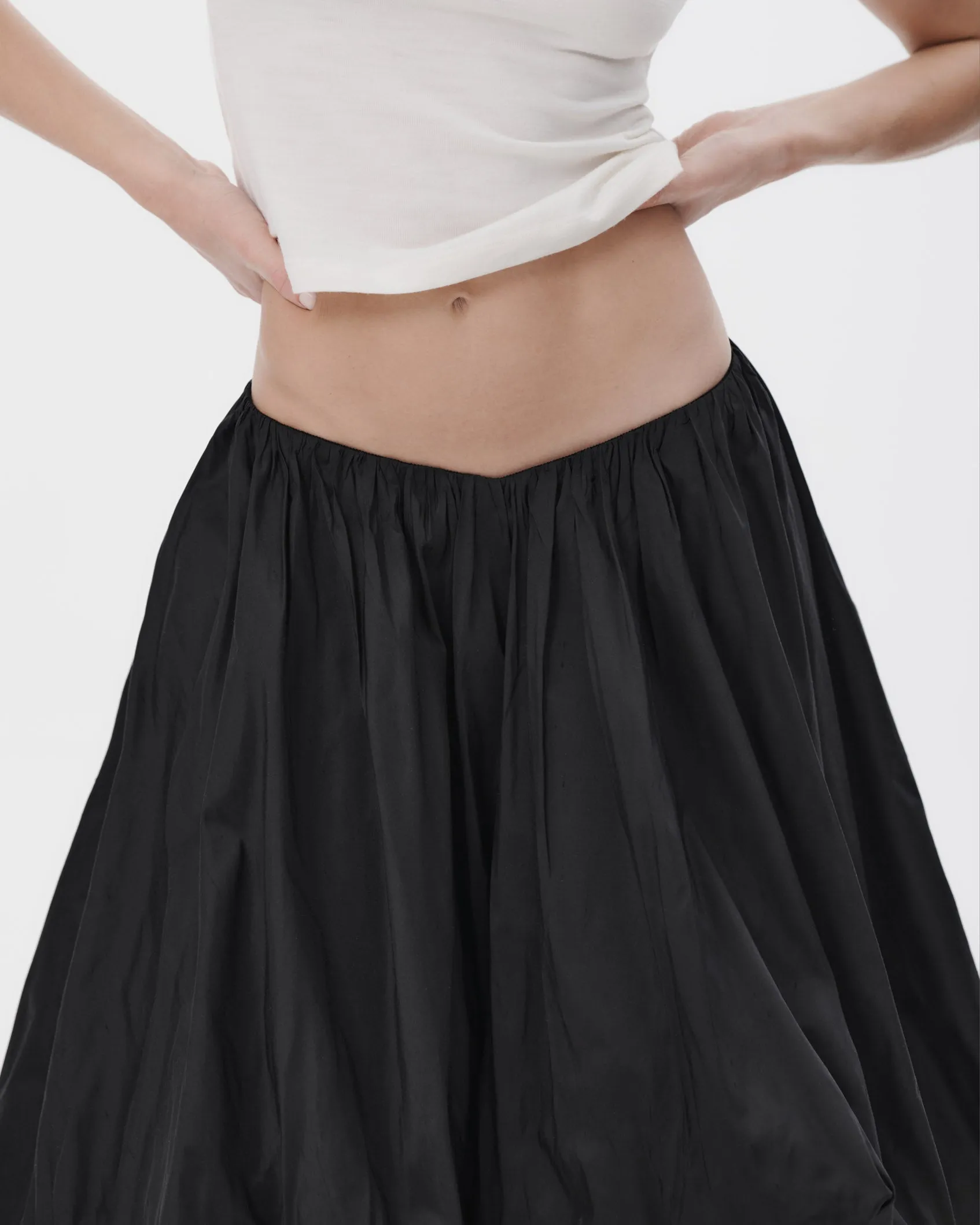 The Polonaise Skirt in Silk sold by All is a Gentle Spring product image thumbnail 4