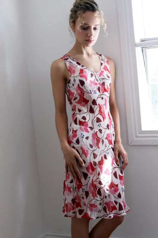 The Bias Slip Dress in Silk sold by All is a Gentle Spring
