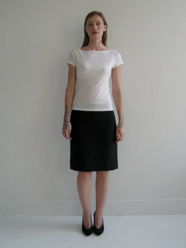 Second Quality: The Short Sleeve Tee in Wool, S sold by All is a Gentle Spring