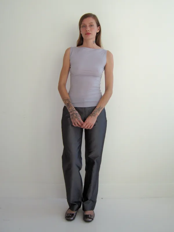 Sample: The Soirée Trouser in Silk, XXS sold by All is a Gentle Spring