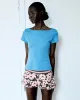The Short Sleeve Tee in Cotton sold by All is a Gentle Spring