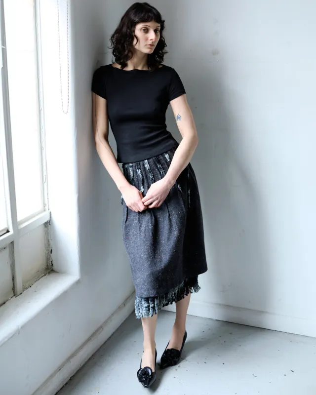 The Short Sleeve Tee in Cotton sold by All is a Gentle Spring